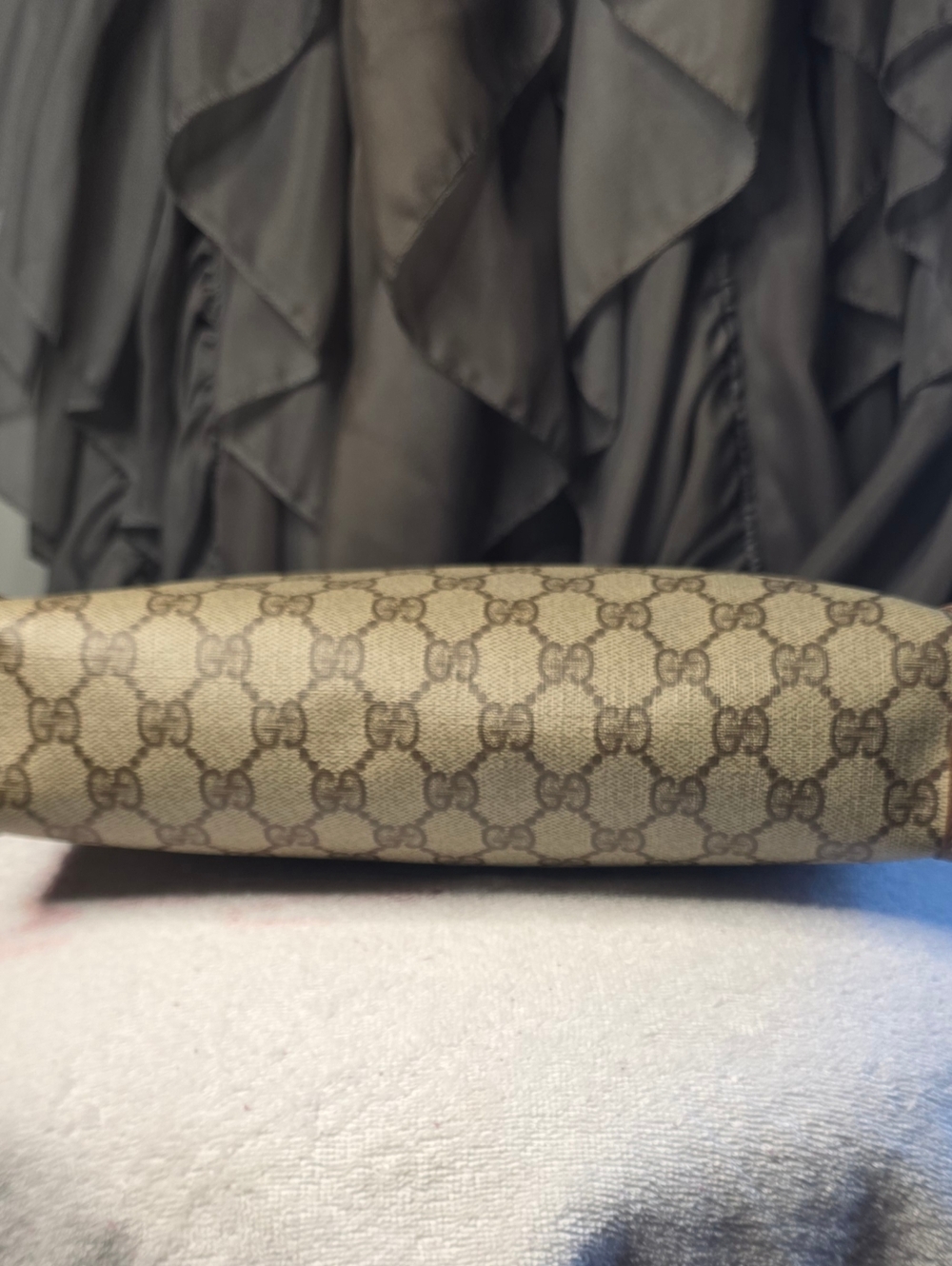 Authentic Vintage Gucci GG Supreme Canvas Clutch With COA 10.5x7 🤎🔥 - Picture 6 of 12